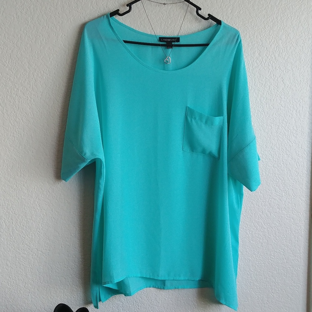 Lane Bryant Sheer Blouse